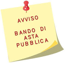 avviso asta pubblica